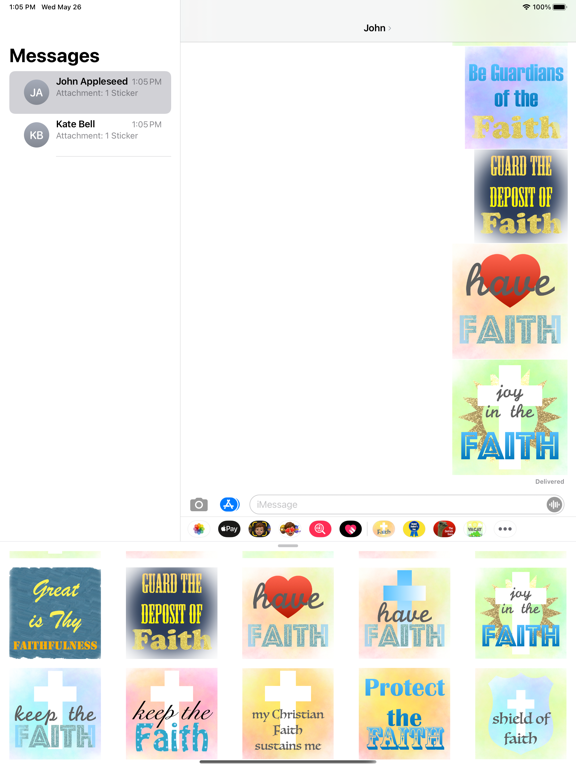 faith stickers! screenshot 3