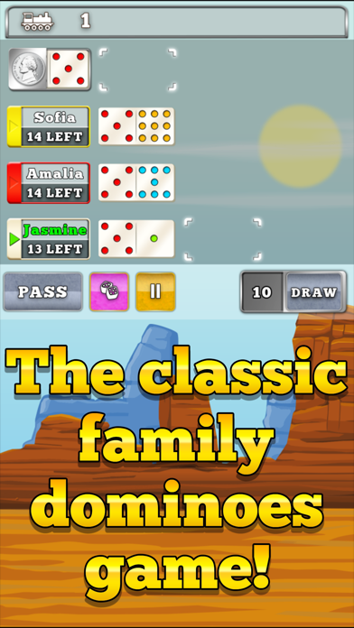 Mexican Train Dominoes Gold Screenshot