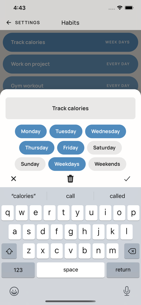 Tickdays screenshot 7