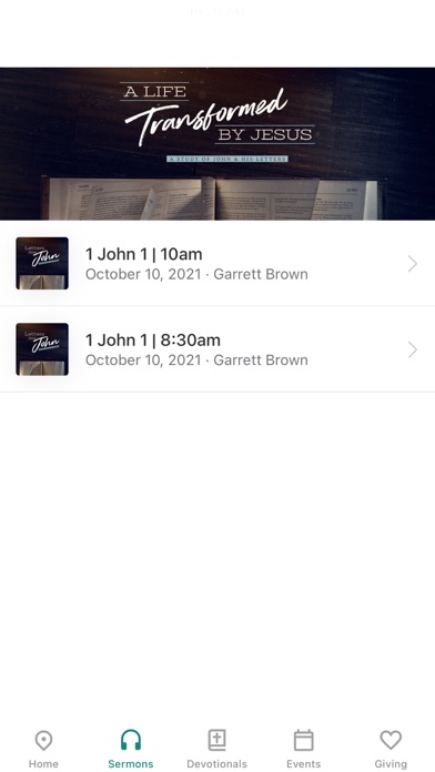 Fair Oaks Church App Screenshot