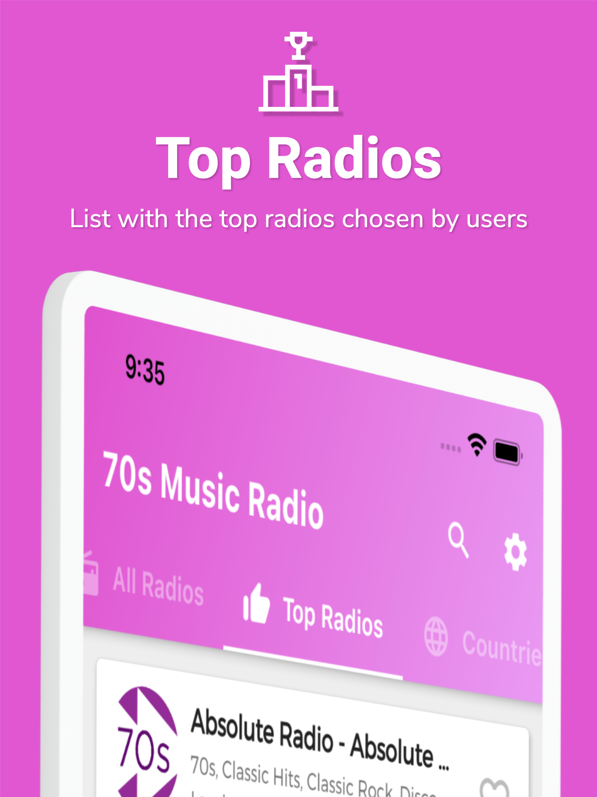 70s Radio - 70s Music screenshot 14