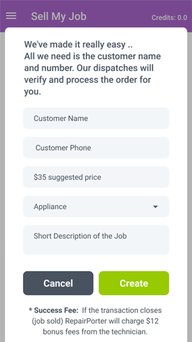 RepairPorter Screenshot