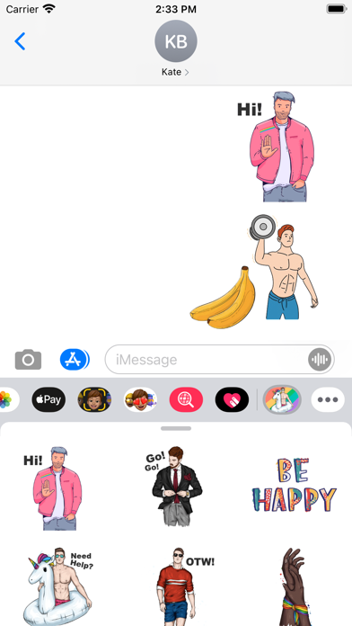 Sexy Gay Stickers Screenshot