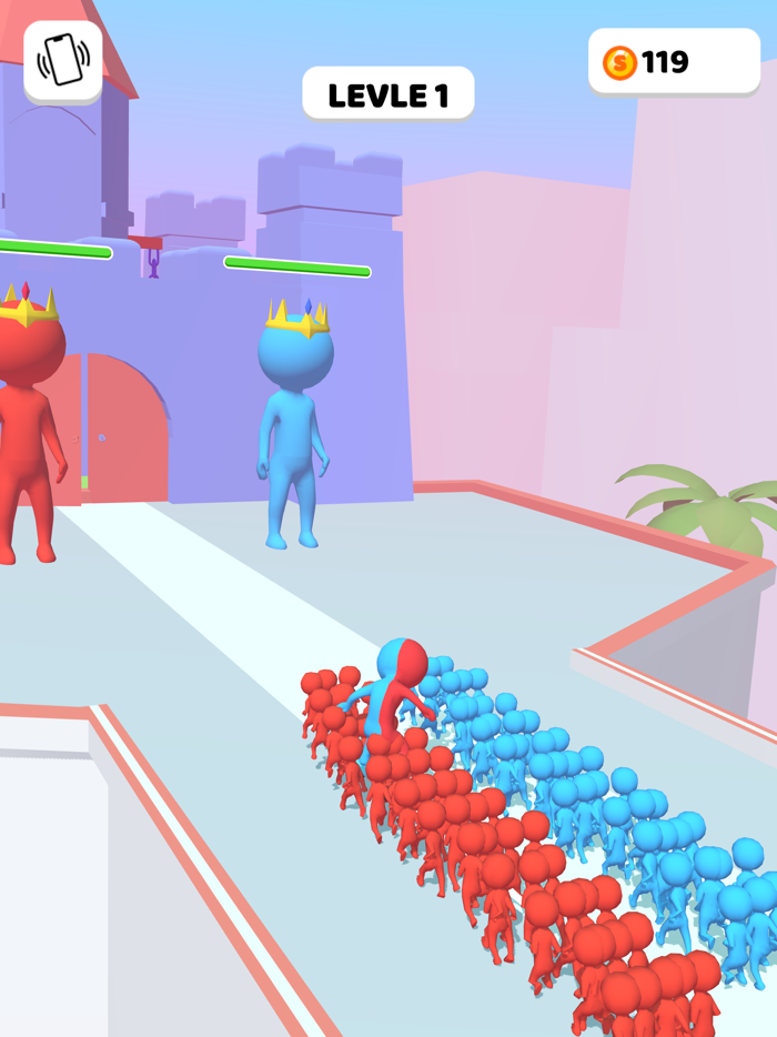 Red and Blue Collected