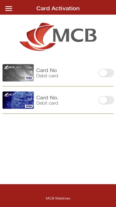 MyMCBCard Screenshot