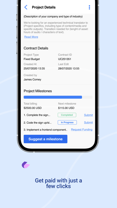 Ureed for Freelancers Screenshot