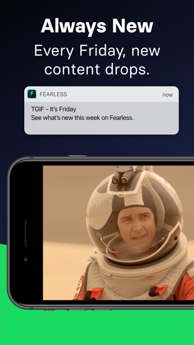 Fearless - Movies + Shows Screenshot