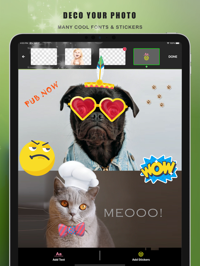 PickU Cut Out and Editor