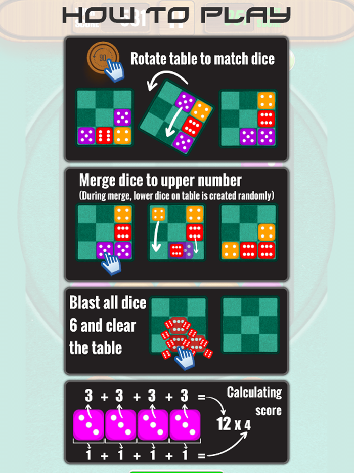 Dice Merge n Blast Puzzle