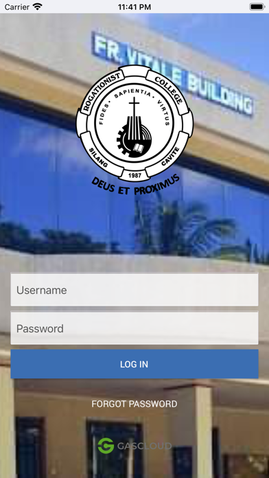Rogationist College Screenshot