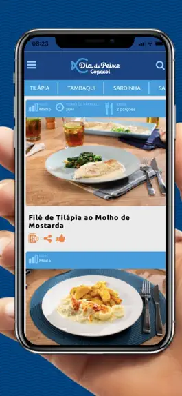 Game screenshot Dia de Peixe Receitas hack
