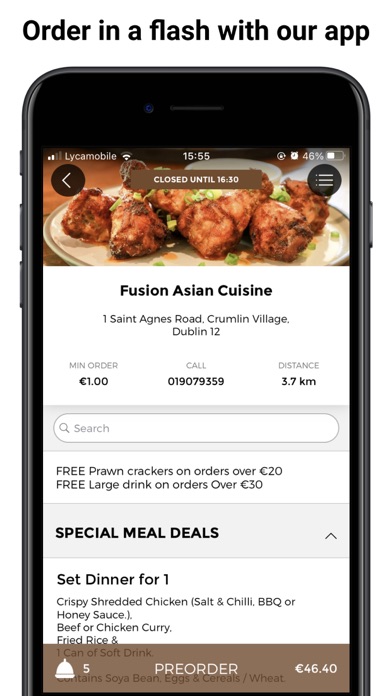 Fusion Asian Cuisine Screenshot