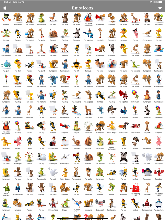3D Emoji Characters Stickersのおすすめ画像1