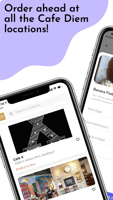 Cafe Diem Screenshot 1 - AppWisp.com