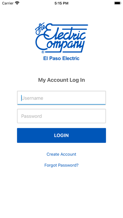 El Paso Electric Screenshot