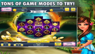 Screenshot #2 pour Wizard Of Wonderland Slot Game