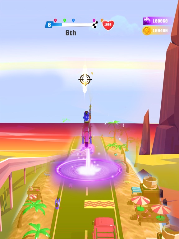 Racing Clash - Road Smash Moto screenshot 2