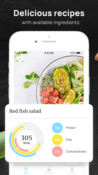 Screenshot #3 pour PEP: Mind - Healthy meal plan