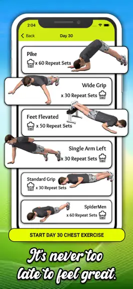 Game screenshot At Home Chest Exercises hack