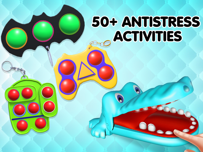 Fidget Buttons 3D pop it App