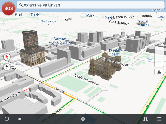 Yollar iPad screenshot 3 - Navigation app