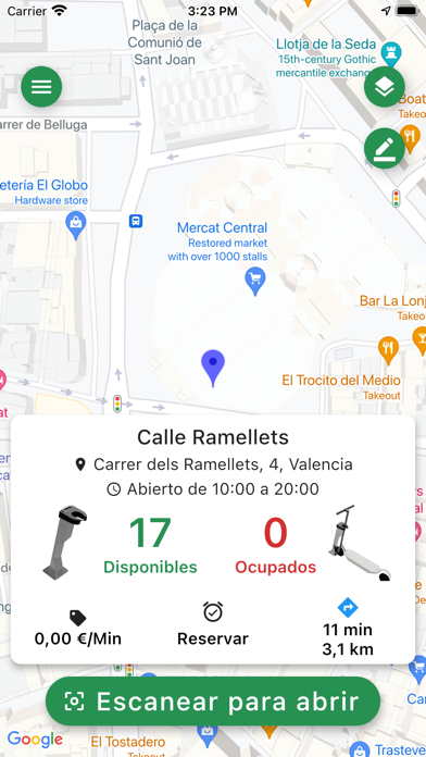 Parkinete App Screenshot