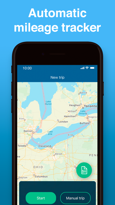 Mileage Book Screenshot