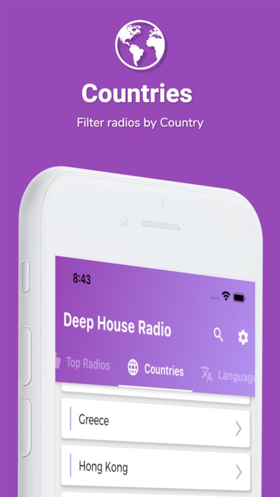 Deep House Music Radio Screenshot