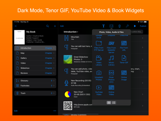Creative Book Builder iPad app afbeelding 10