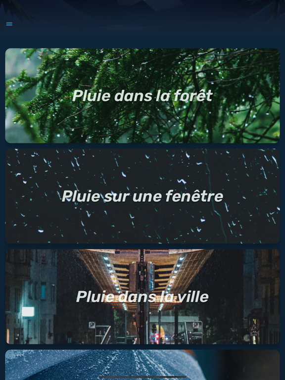 Screenshot #4 pour Sommeil - Bruit blanc, pluie