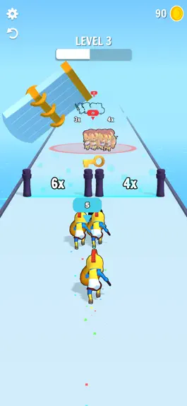 Game screenshot Crowd Fight 3D apk