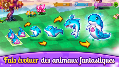 Screenshot #2 pour Fantastic Pets: Merge & Evolve