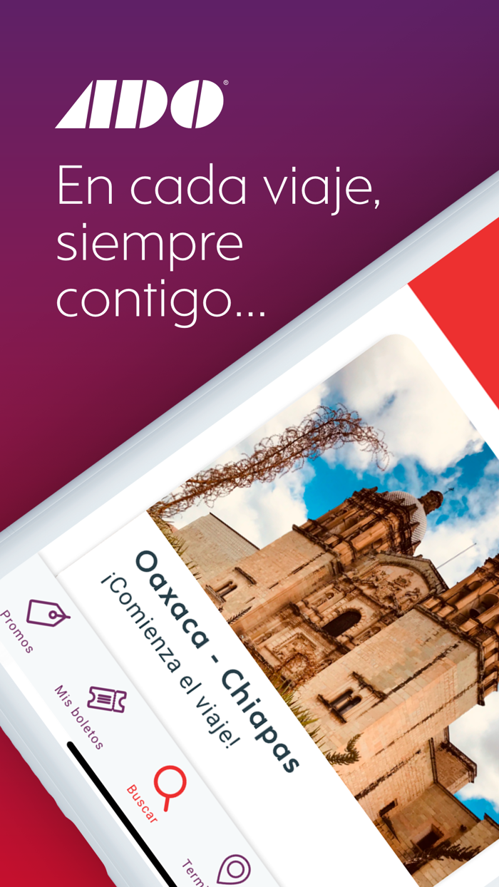 ADO - Boletos de Autobús