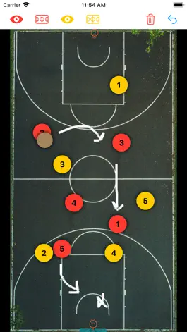Game screenshot TacticBoardBasketball mod apk