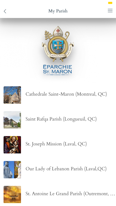 Screenshot #3 pour Eparchy of St. Maron - Canada