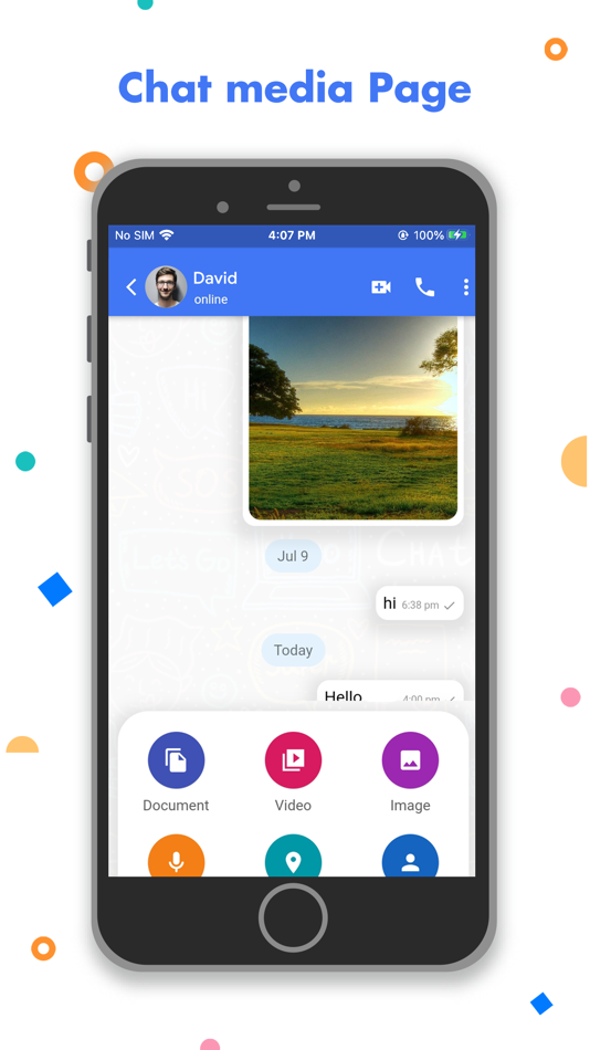 #6. Gabble-Chat & Video Calls (iOS) 由: Trioangle Minds Technologies Private Limited