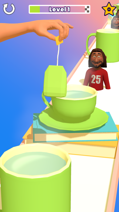 Tea Bag Runner Screenshot