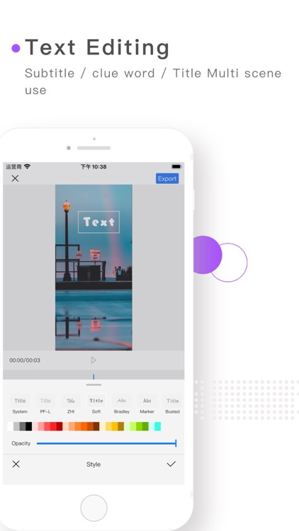Shot Cute-video editor