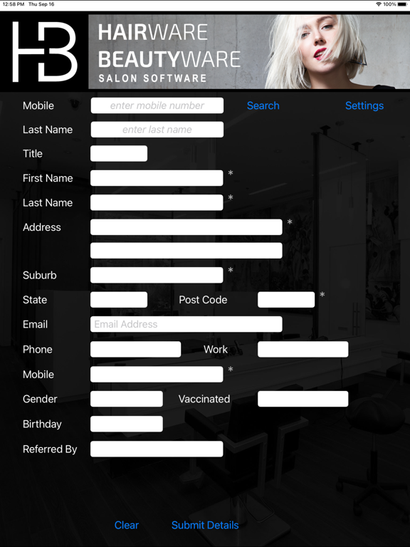 Screenshot #4 pour Hairware Client Update App