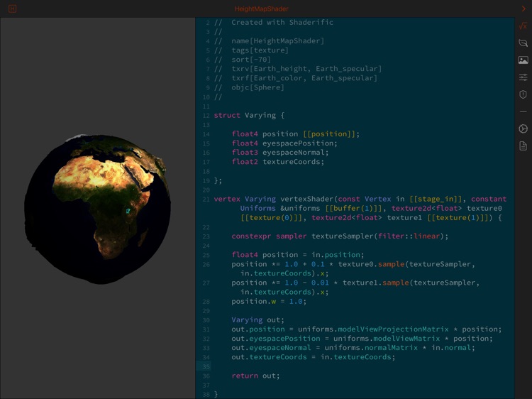 Shaderific for Metal