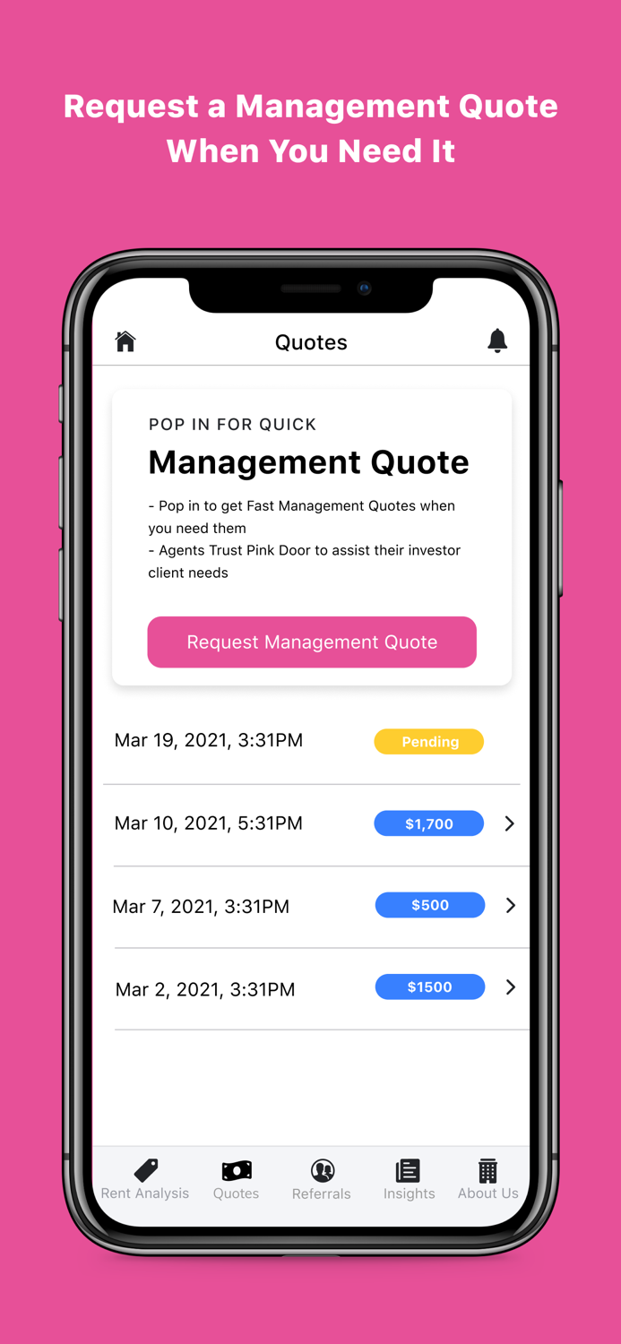 Pink Door for Partners