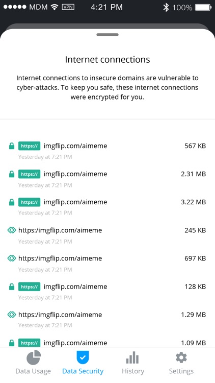 My Data Manager VPN Security screenshot-5