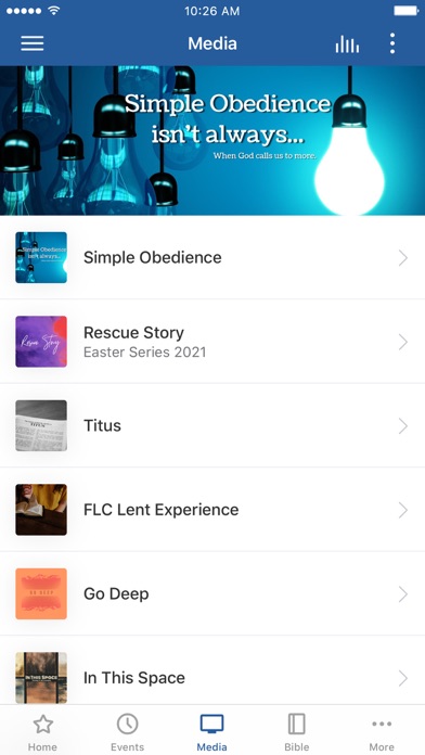 Family Life Church of Amarillo Screenshot