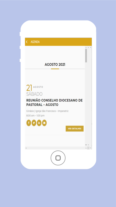 Diocese de Imperatriz Screenshot