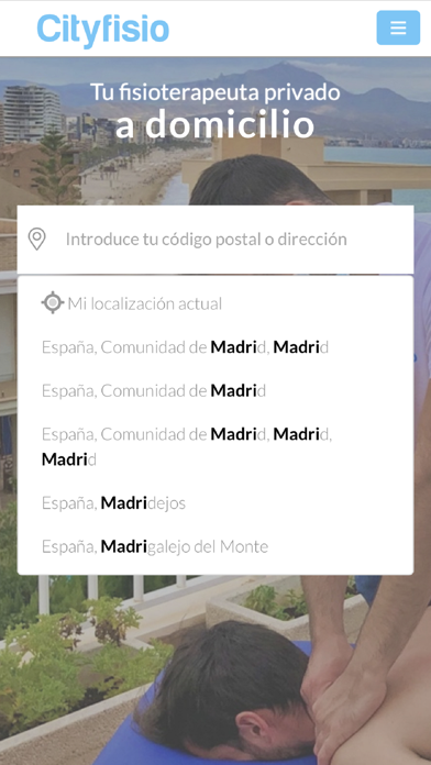 Cityfisio Screenshot