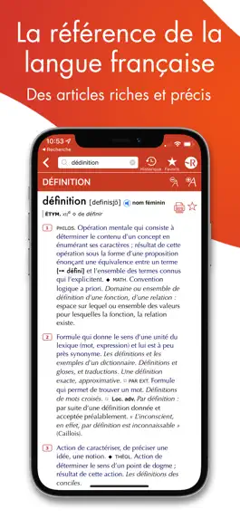 Game screenshot Dictionnaire Le Petit Robert hack