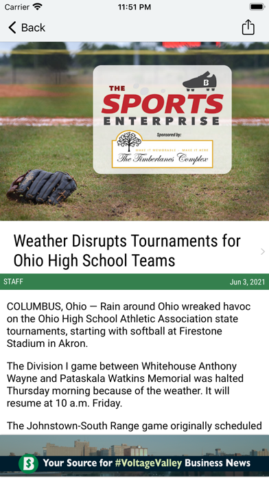 The Business Journal Screenshot