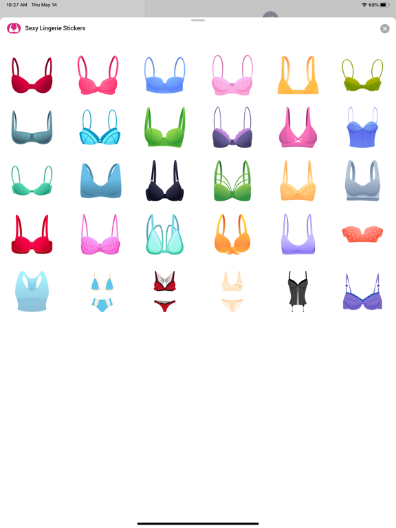 Sexy Lingerie Stickers | App Price Drops