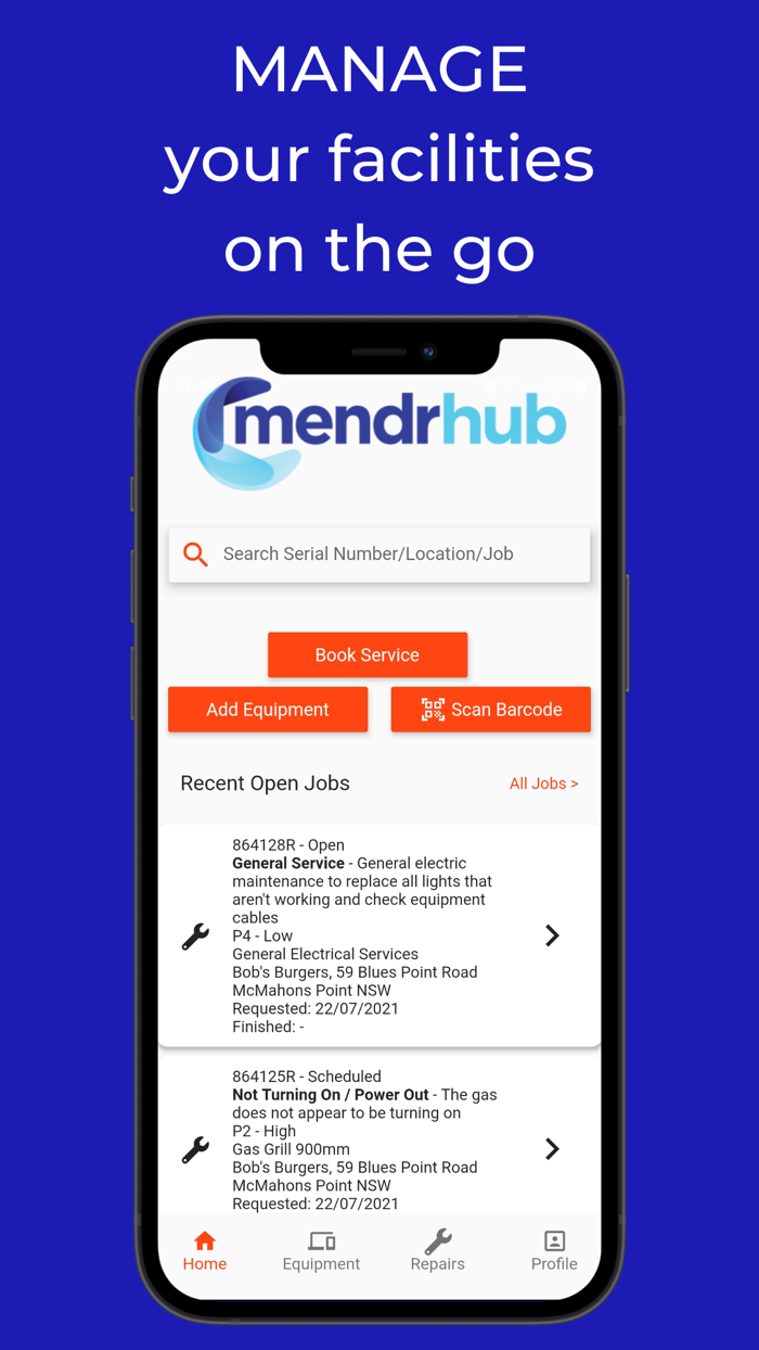 mendrhub client access