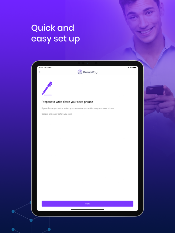 Screenshot #5 pour PumaPay: Secure bitcoin wallet